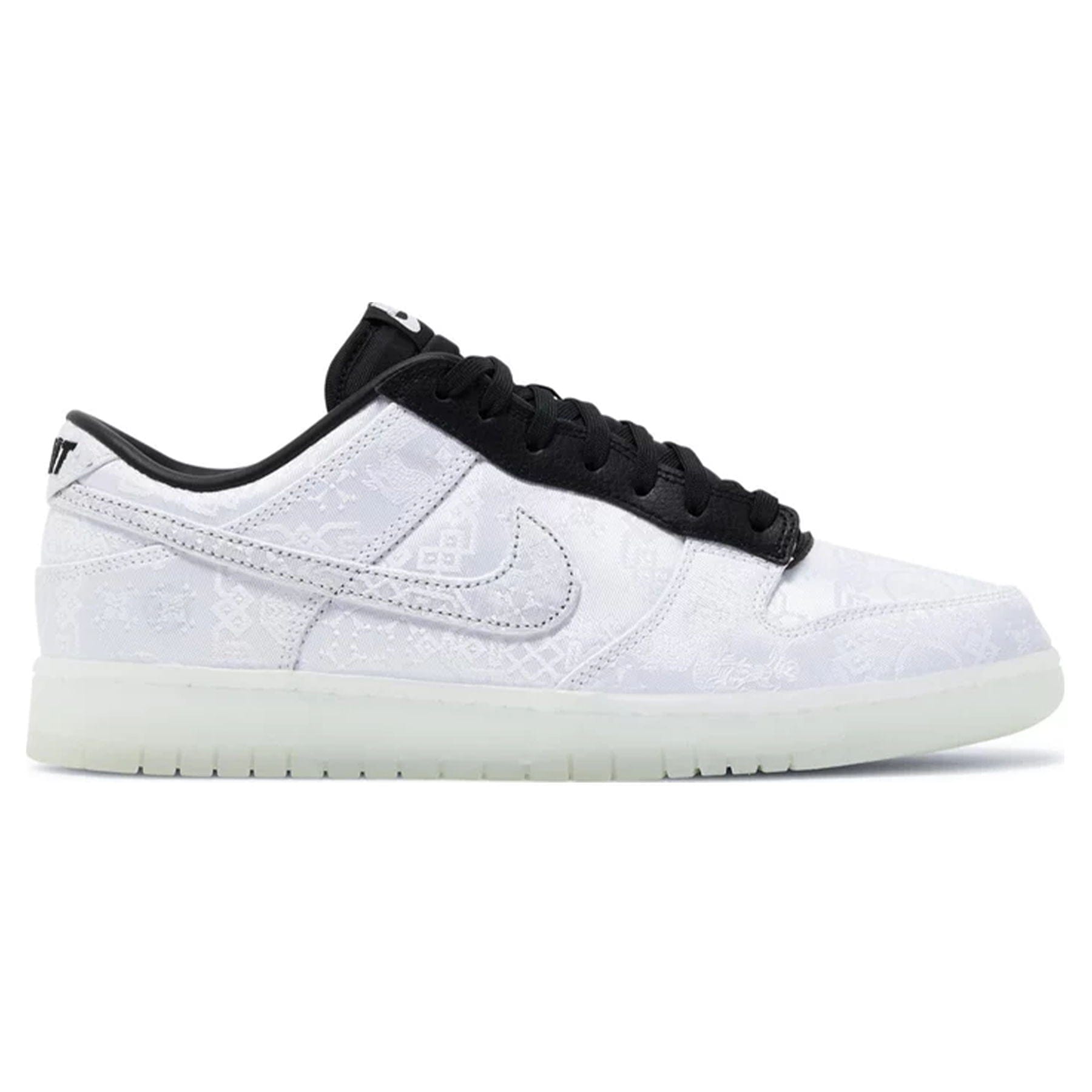 Nike Dunk Low x Fragment Design x CLOT '20th Anniversary' — UK 3 | EU 35.5 | US 3.5 — Side View