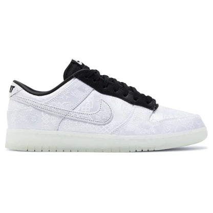 Nike Dunk Low x Fragment Design x CLOT '20th Anniversary' — UK 3 | EU 35.5 | US 3.5 — Side View
