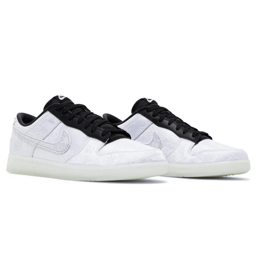 Nike Dunk Low x Fragment Design x CLOT '20th Anniversary' — UK 3 | EU 35.5 | US 3.5 — Back View