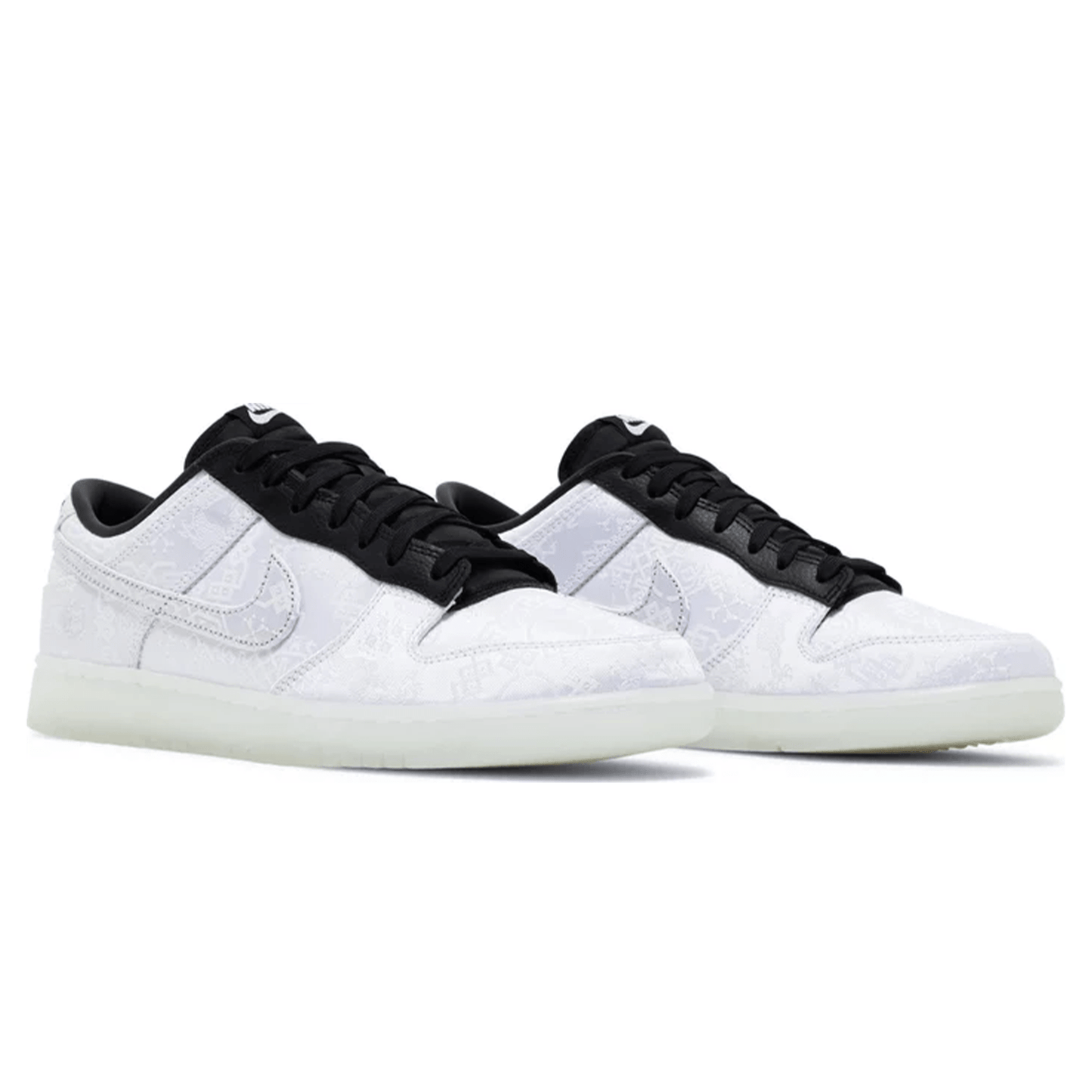 Nike Dunk Low x Fragment Design x CLOT '20th Anniversary' — UK 3 | EU 35.5 | US 3.5 — Back View