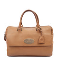 Mulberry Tote Del Rey in Deer Brown, Calfskin Leather — Front View