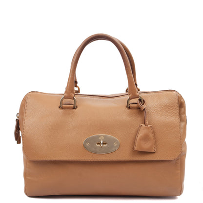Mulberry Tote Del Rey in Deer Brown, Calfskin Leather — Alternate View 13