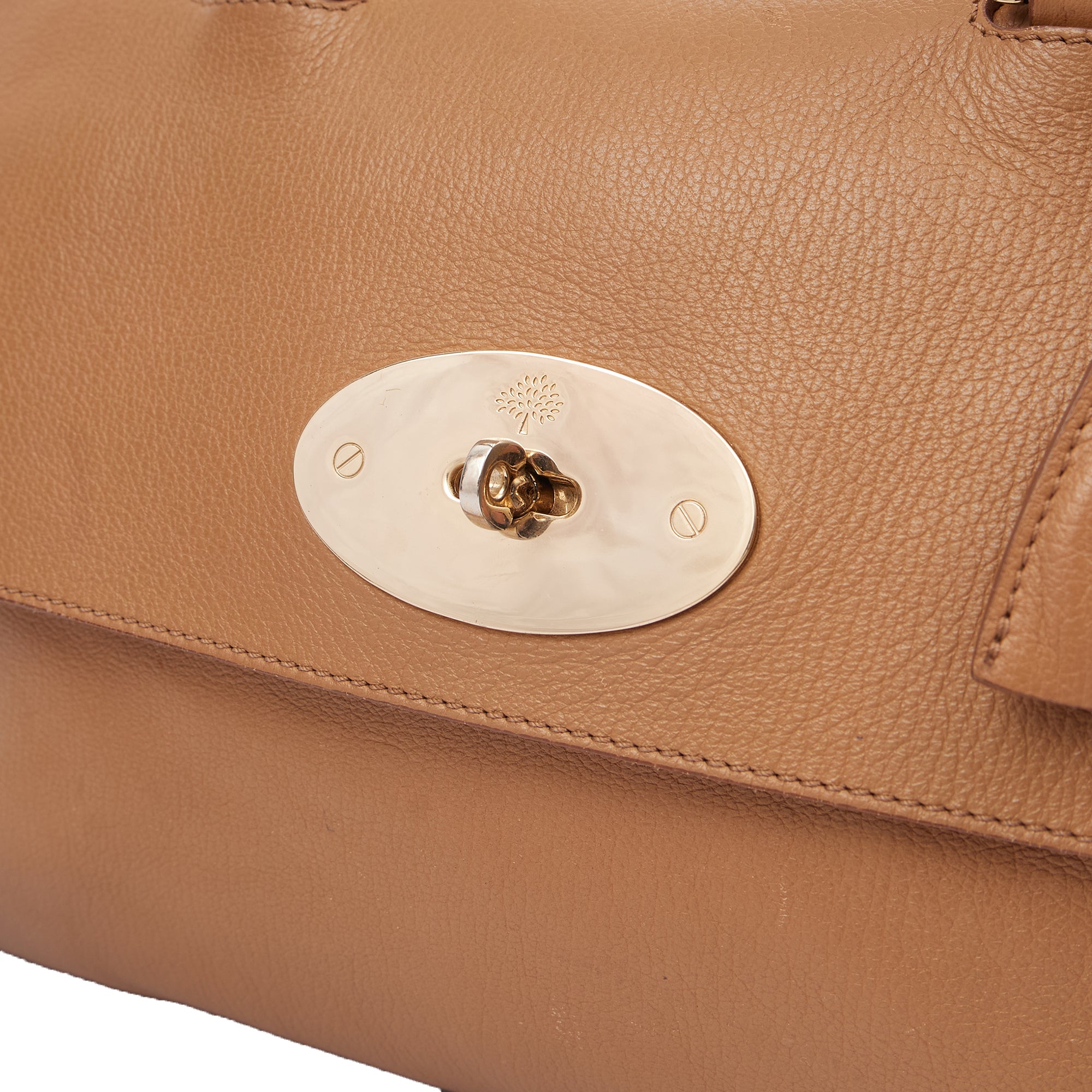 Mulberry Tote Del Rey in Deer Brown, Calfskin Leather — Alternate View 18