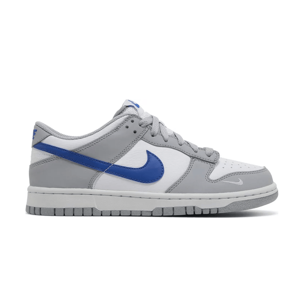 Nike Dunk Low GS 'Wolf Grey Royal' — UK 13.5 | EU 32 | US 1Y — Side View