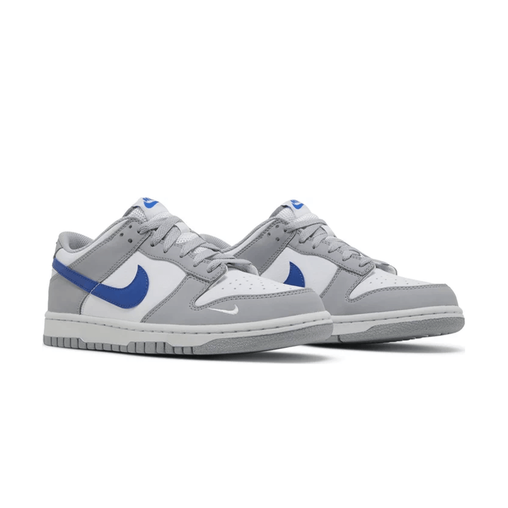 Nike Dunk Low GS 'Wolf Grey Royal' — UK 13.5 | EU 32 | US 1Y — Back View