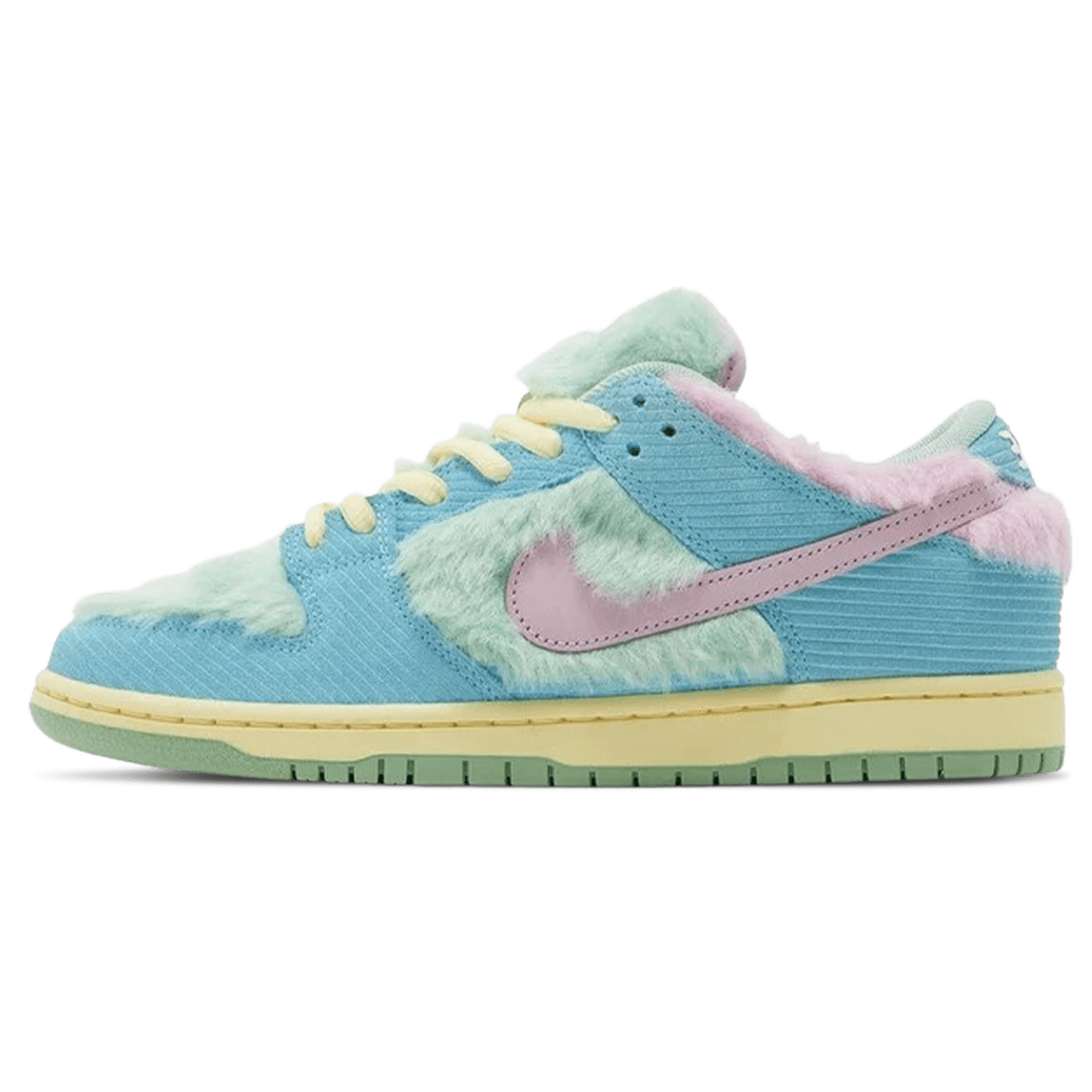 Verdy x Nike Dunk SB Low 'Visty' — UK 3 | EU 35.5 | US 3.5 — Front View