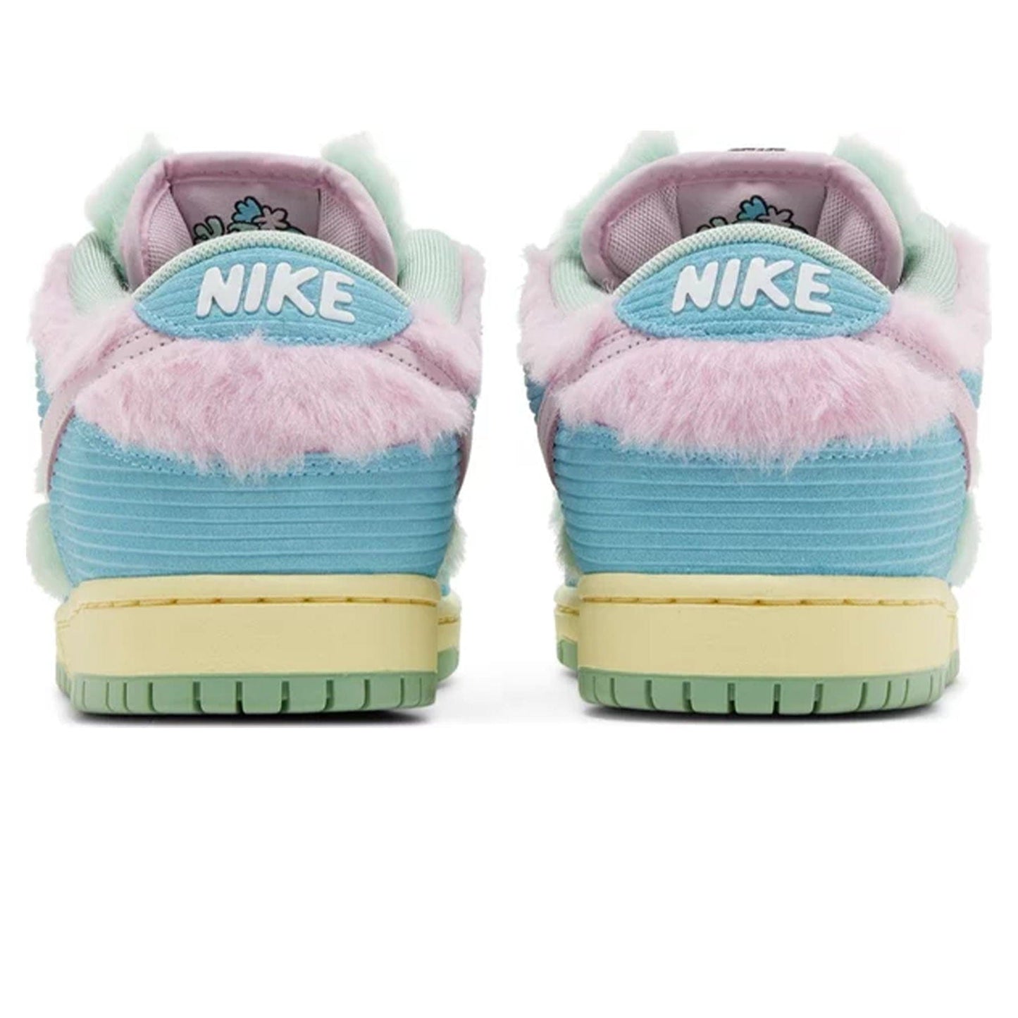 Verdy x Nike Dunk SB Low 'Visty' — UK 3 | EU 35.5 | US 3.5 — Top View