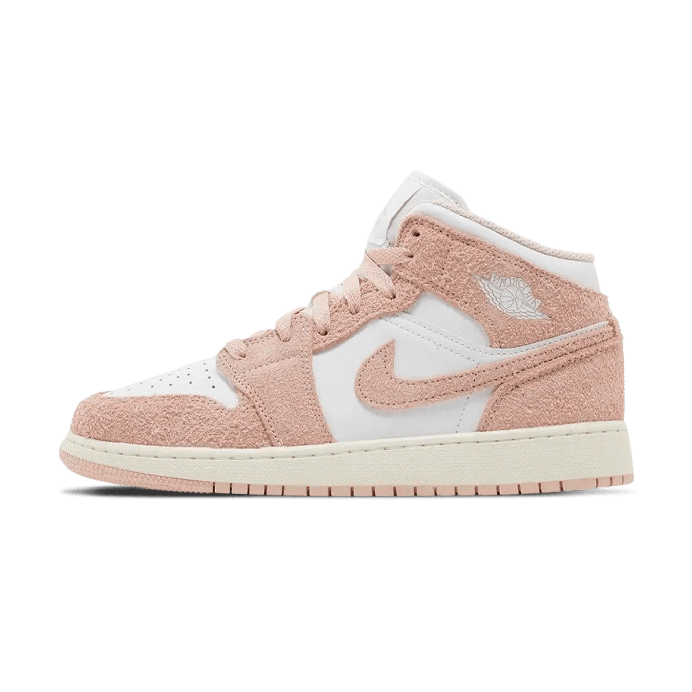 Air Jordan 1 Mid SE GS 'Legend Pink' — UK 13.5 | EU 32 | US 1Y — Front View