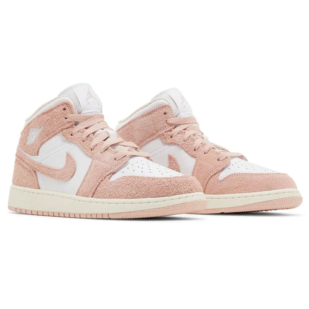 Air Jordan 1 Mid SE GS 'Legend Pink' — UK 13.5 | EU 32 | US 1Y — Back View