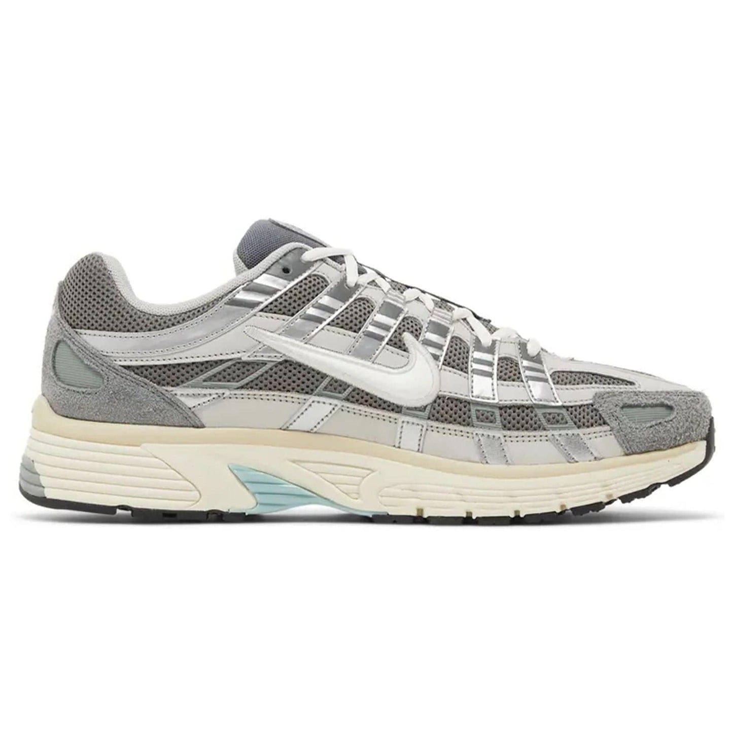 Nike P-6000 'Flat Pewter' — UK 3 | EU 35.5 | US 3.5 — Side View