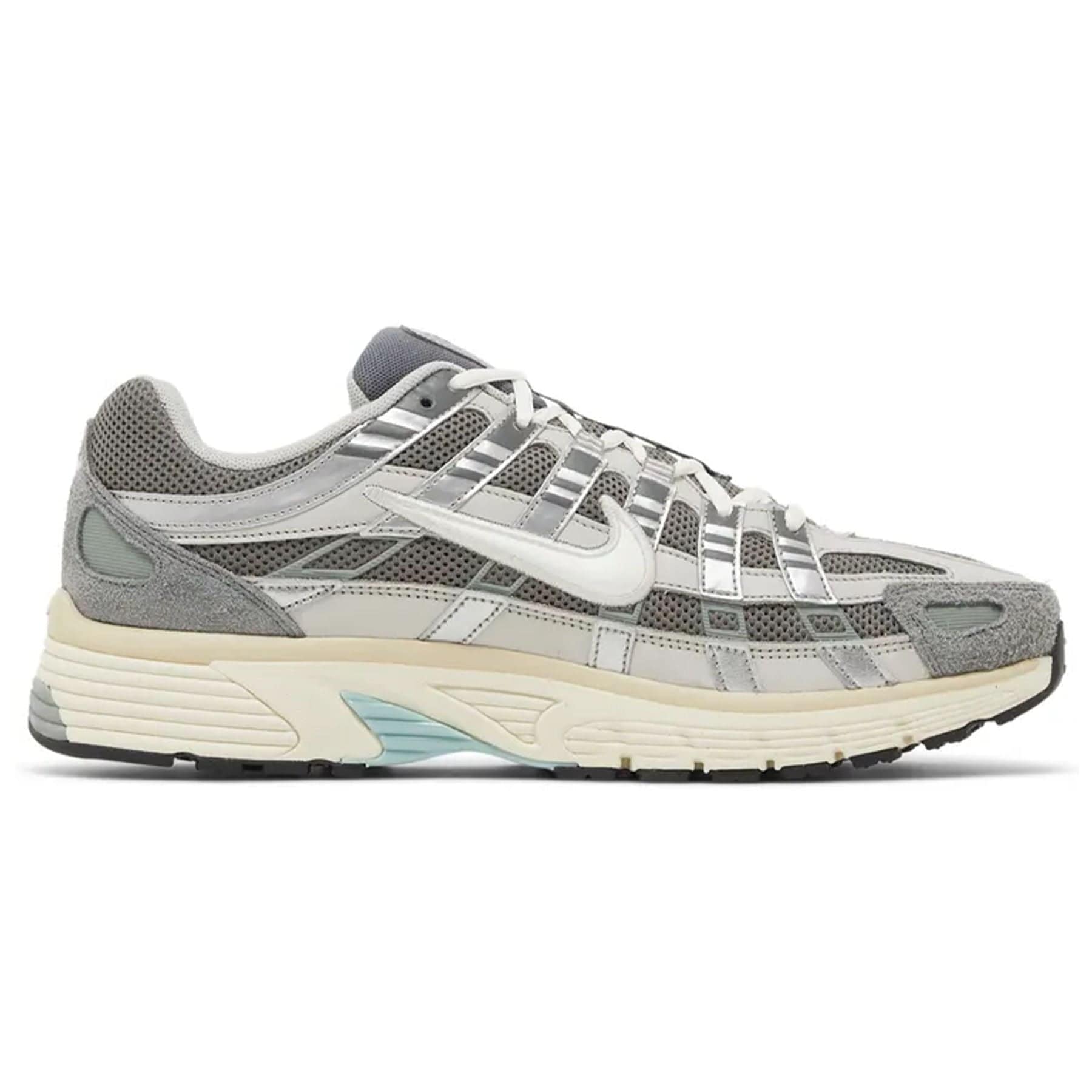 Nike P-6000 'Flat Pewter' — UK 3 | EU 35.5 | US 3.5 — Side View