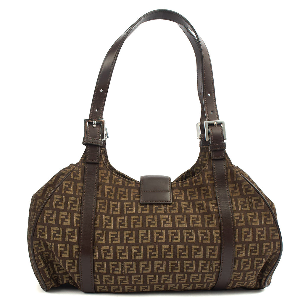 Fendi Tote Zucca Tote in Zucca FF, Canvas — Alternate View 9