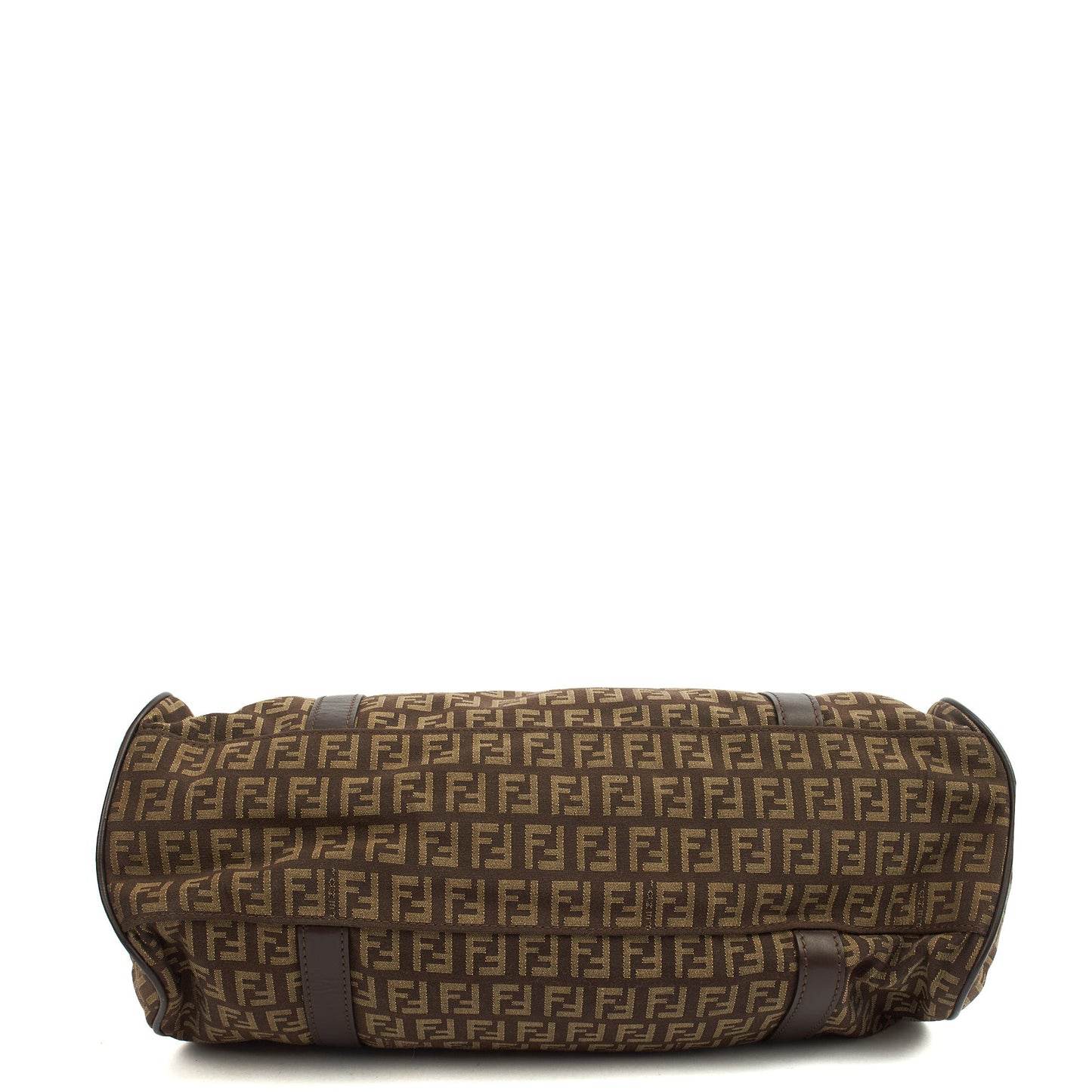 Fendi Tote Zucca Tote in Zucca FF, Canvas — Top View