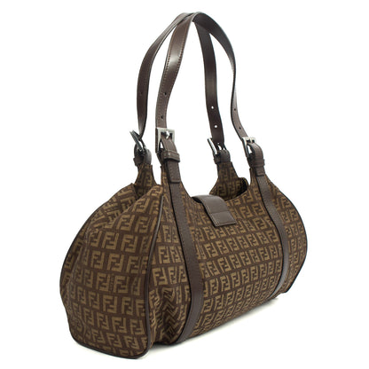 Fendi Tote Zucca Tote in Zucca FF, Canvas — Alternate View 8