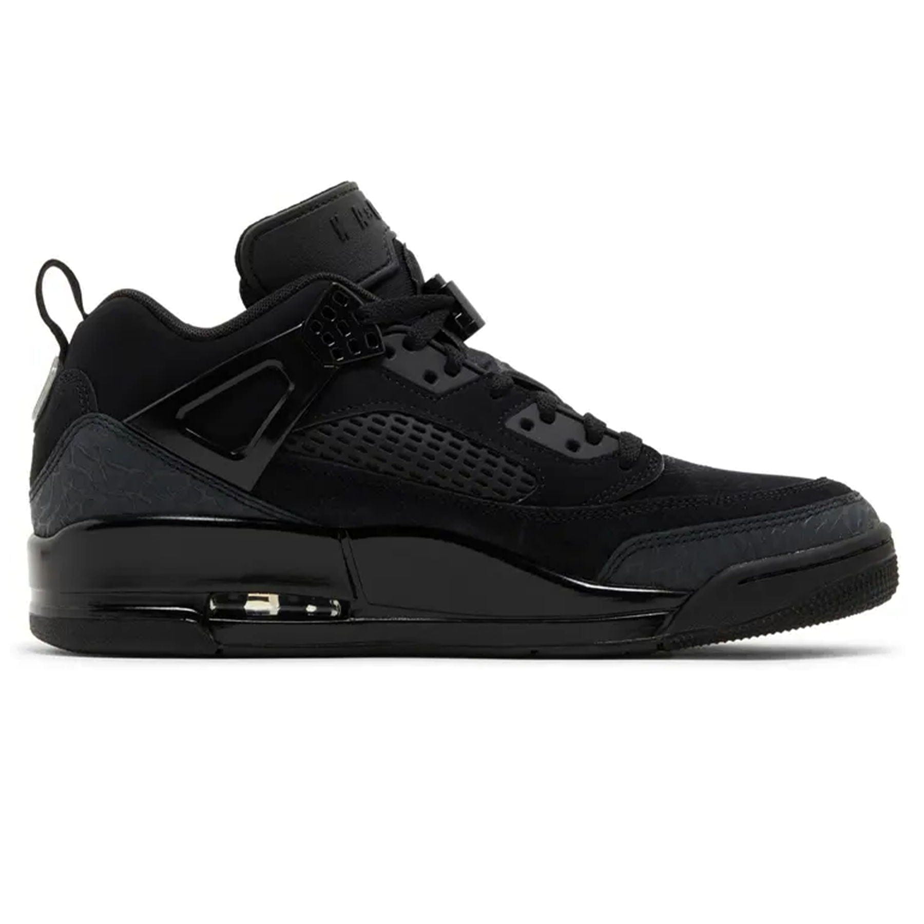 Air Jordan Spizike Low 'Black Cat' — UK 3 | EU 35.5 | US 3.5 — Side View