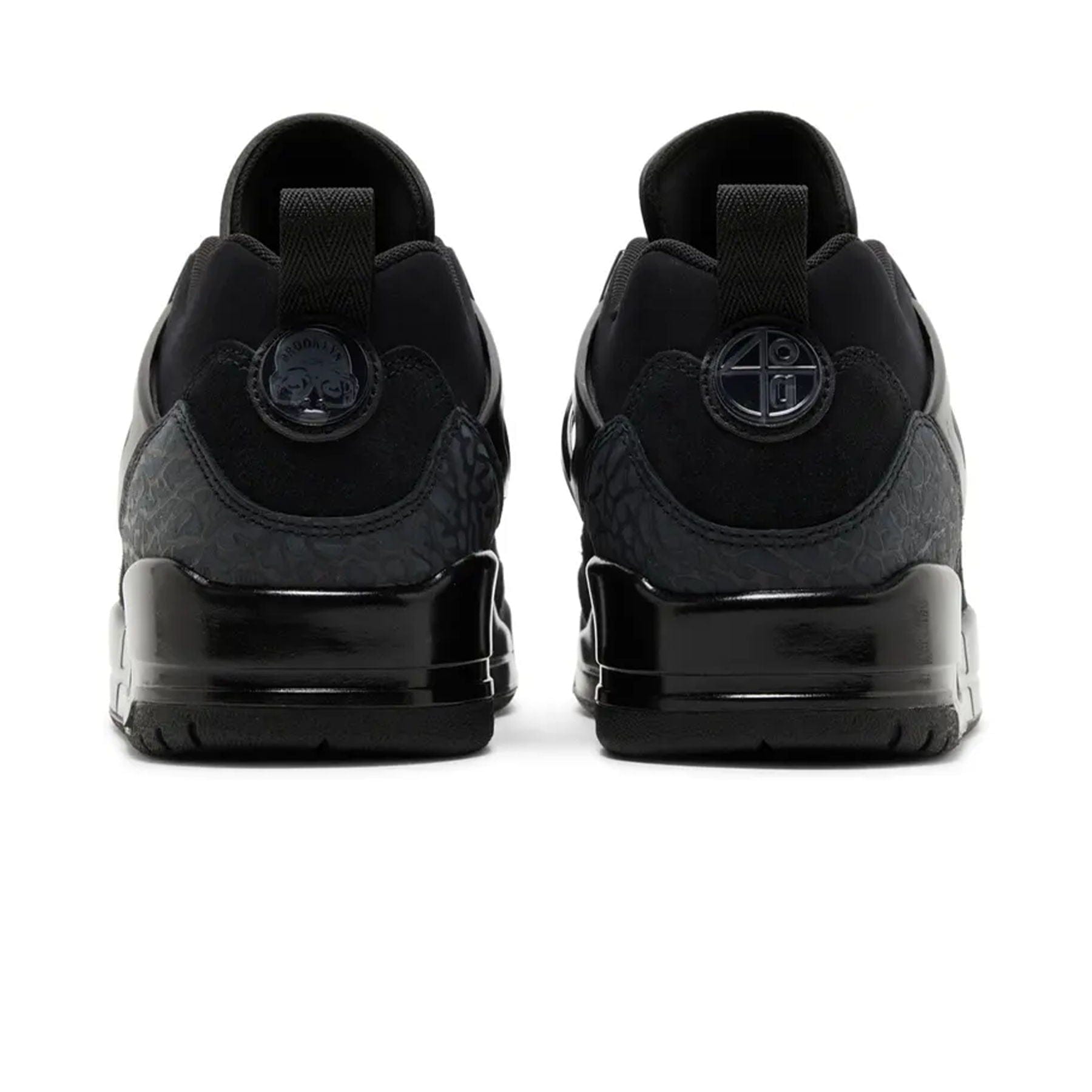 Air Jordan Spizike Low 'Black Cat' — UK 3 | EU 35.5 | US 3.5 — Top View