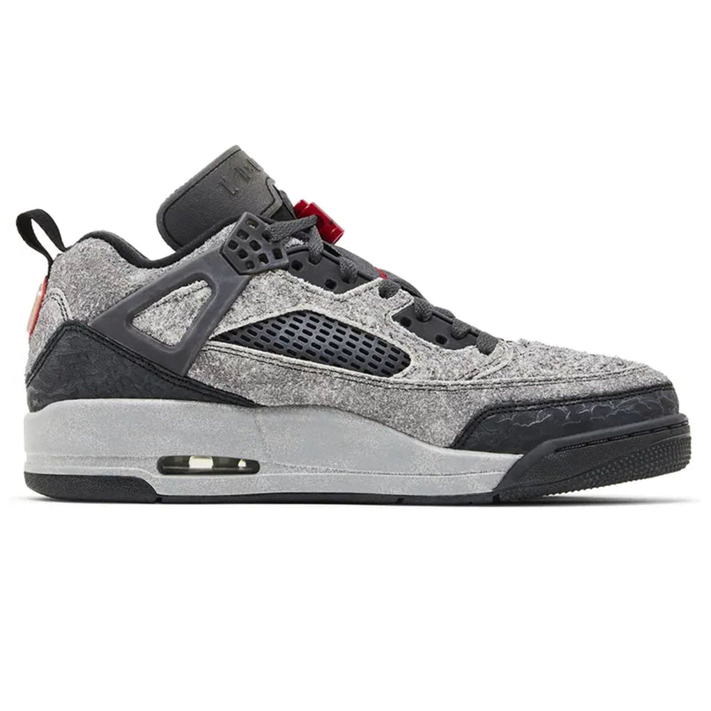 Air Jordan Spizike Low 'Anthracite Gym Red' — UK 3 | EU 35.5 | US 3.5 — Side View