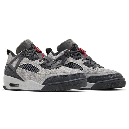 Air Jordan Spizike Low 'Anthracite Gym Red' — UK 3 | EU 35.5 | US 3.5 — Back View