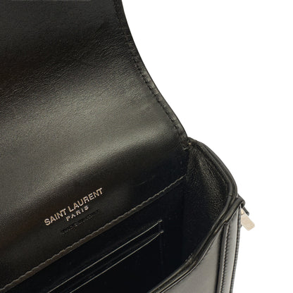 Saint Laurent Cross Body Victoire Crossbody in Black, Leather — Alternate View 12
