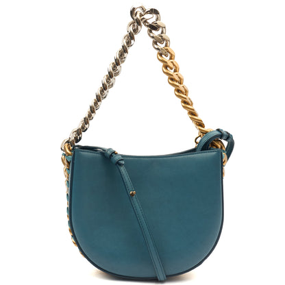 Stella McCartney Cross Body Crossbody  in Blue, Leather — Top View