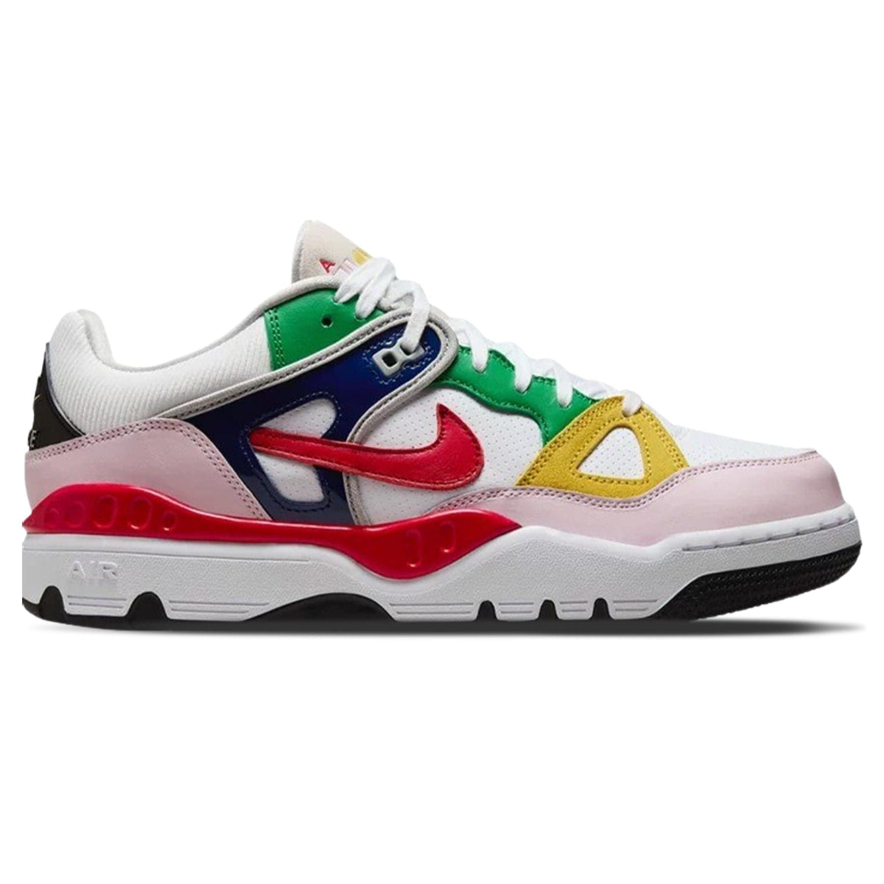 Nigo x Nike Air Force 3 Low 'White Multi-Color' — UK 3 | EU 35.5 | US 3.5 — Side View