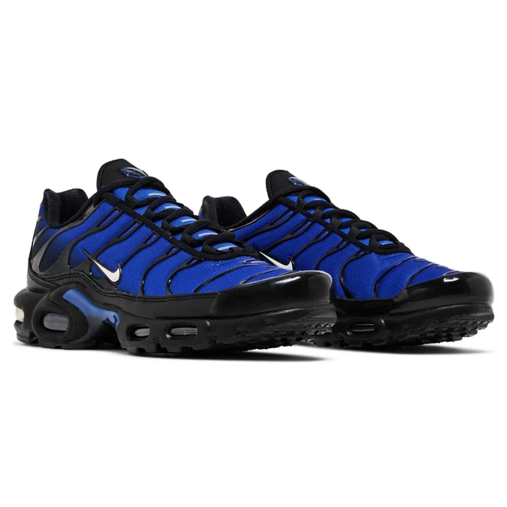 Nike Air Max Plus Premium 'Black Racer Blue' — UK 3 | EU 35.5 | US 3.5 — Back View