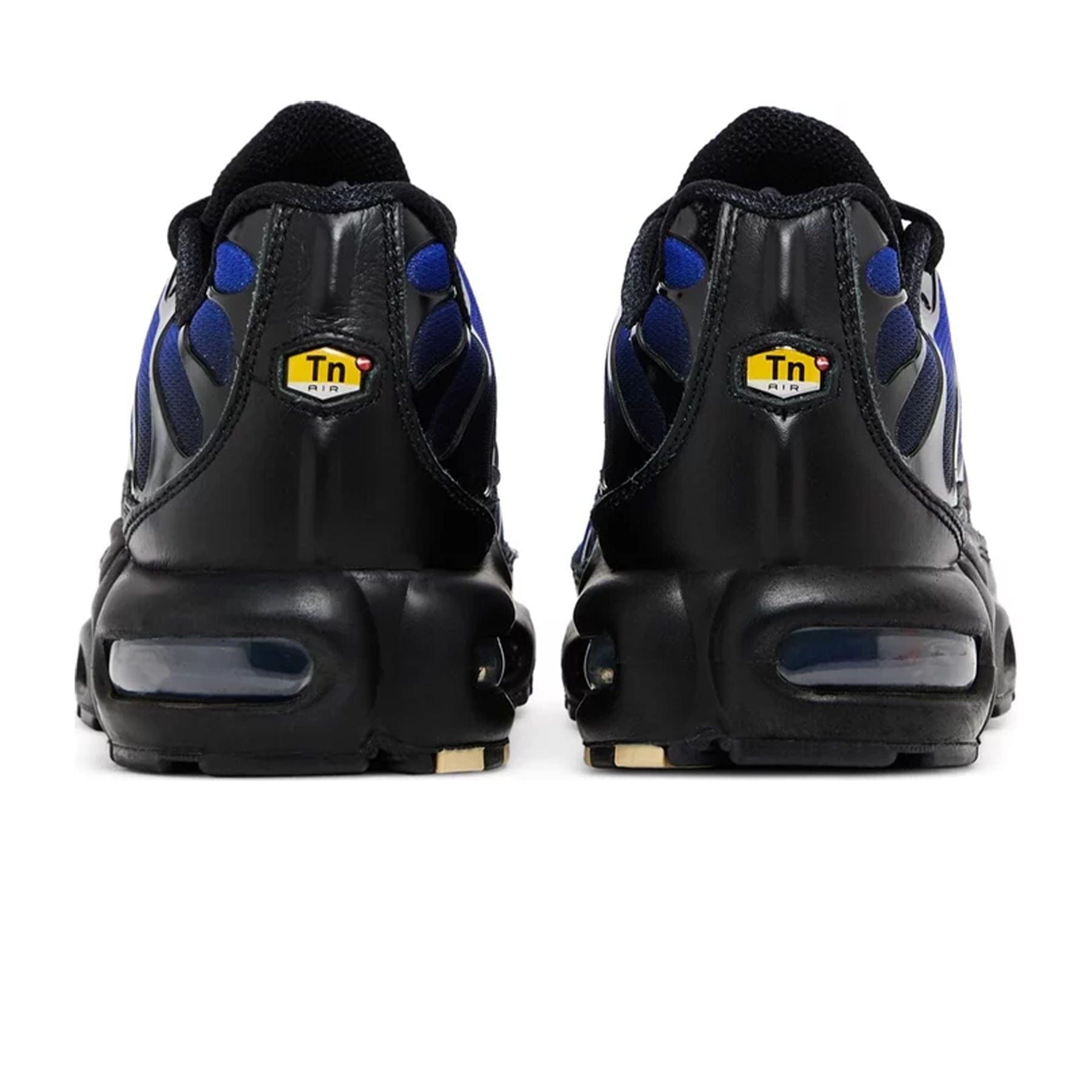 Nike Air Max Plus Premium 'Black Racer Blue' — UK 3 | EU 35.5 | US 3.5 — Top View