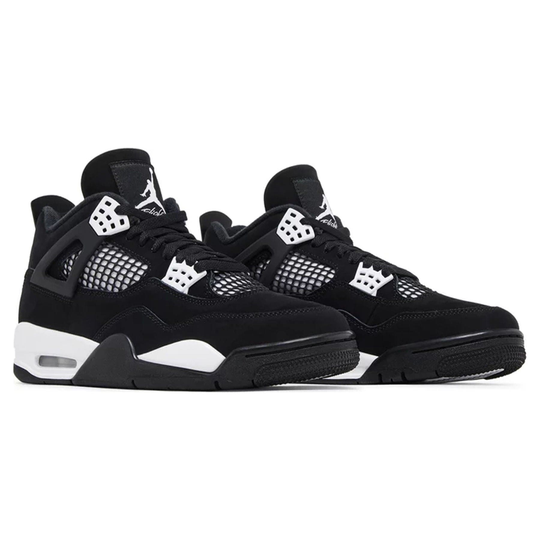 Air Jordan 4 Retro 'White Thunder' — UK 3 | EU 35.5 | US 3.5 — Back View