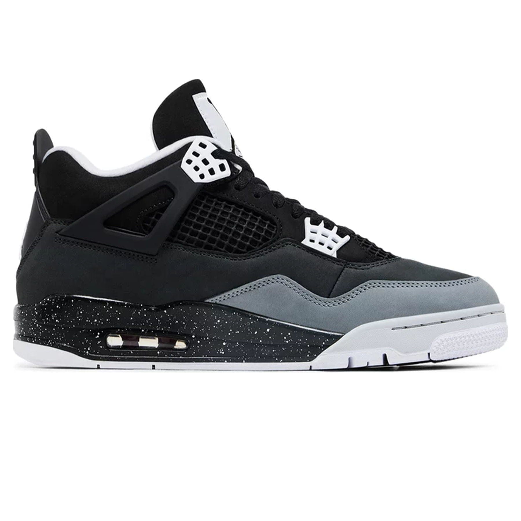 Air Jordan 4 Retro 'Fear' 2024 — UK 3 | EU 35.5 | US 3.5 — Side View