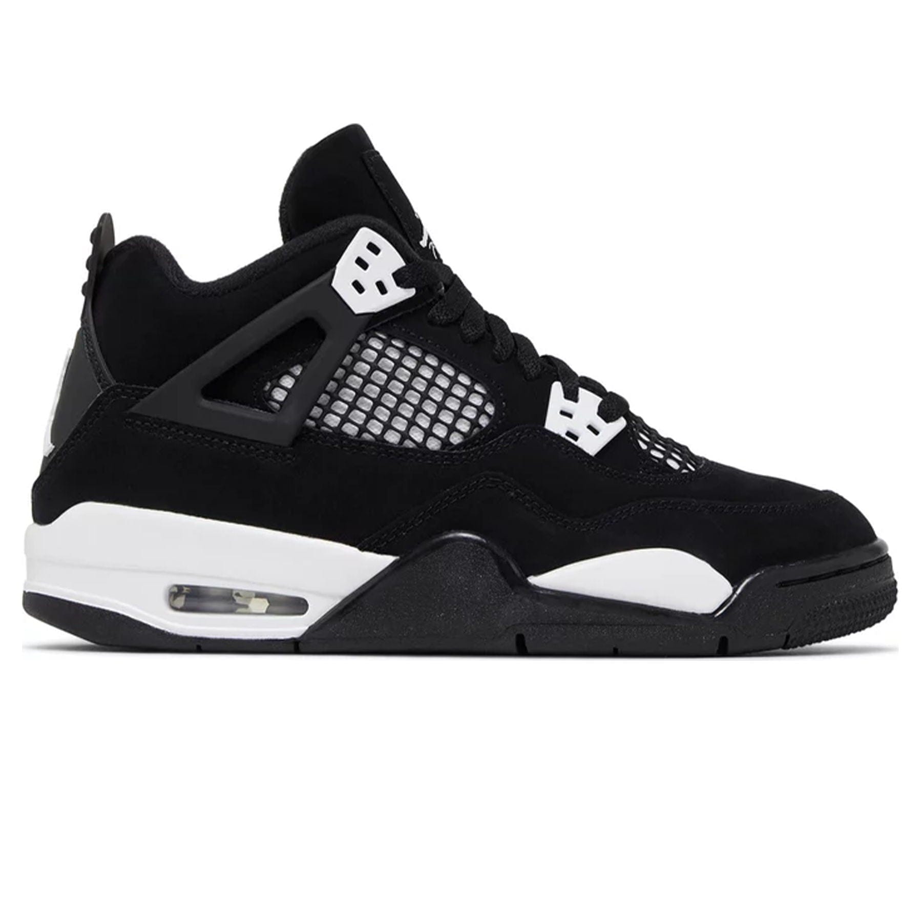 Air Jordan 4 Retro GS 'White Thunder' — UK 13.5 | EU 32 | US 1Y — Side View