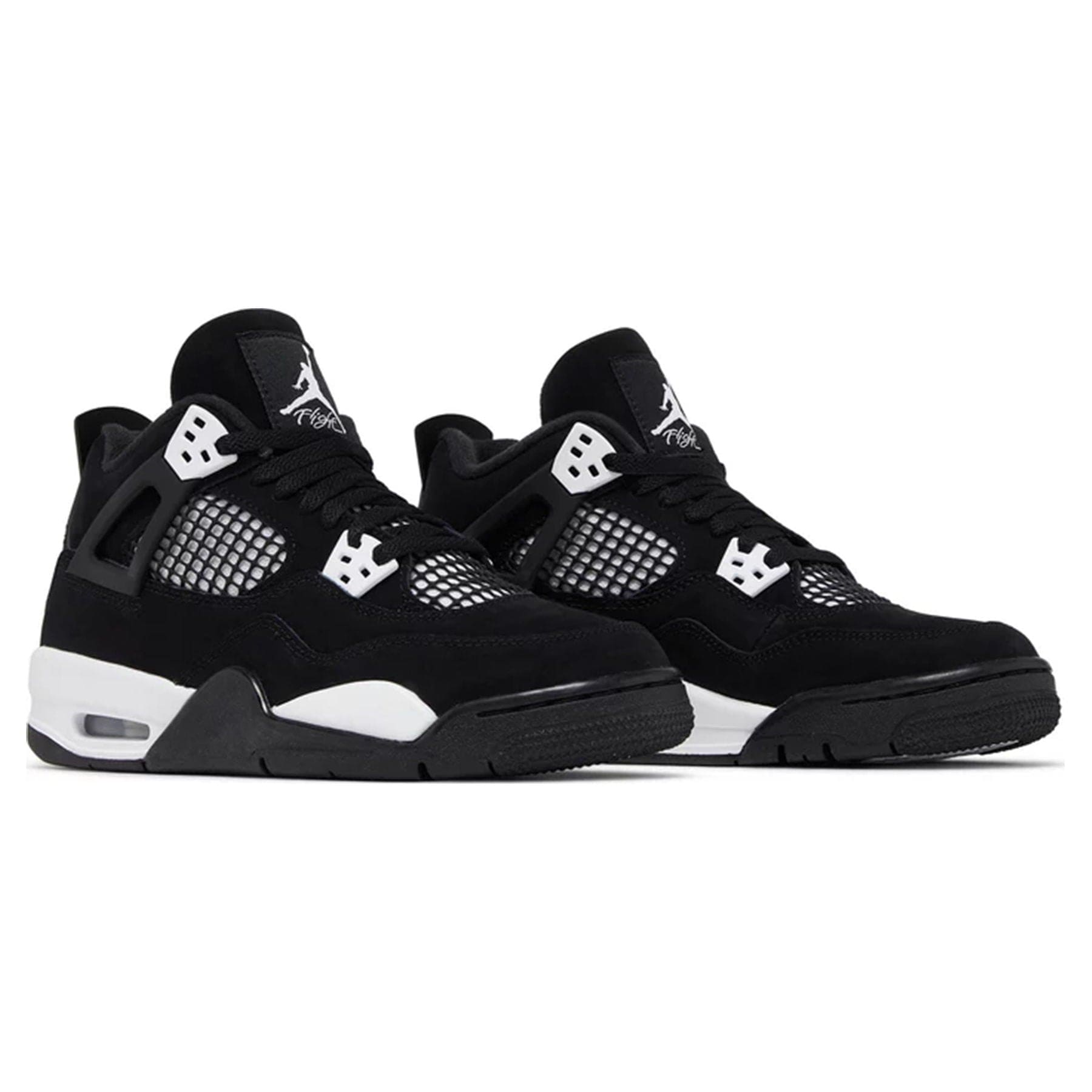 Air Jordan 4 Retro GS 'White Thunder' — UK 13.5 | EU 32 | US 1Y — Back View