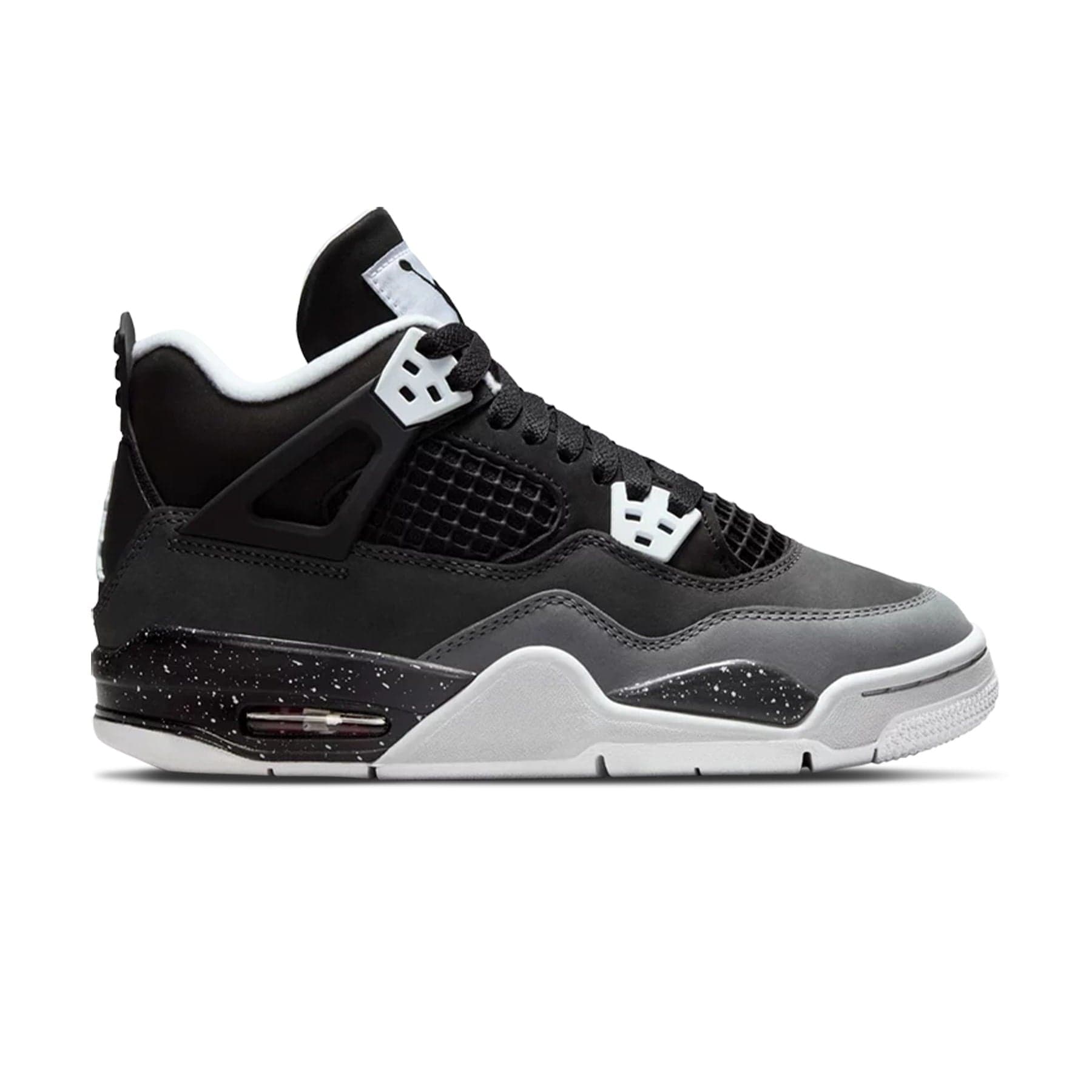 Air Jordan 4 Retro GS 'Fear' 2024 — UK 13.5 | EU 32 | US 1Y — Side View