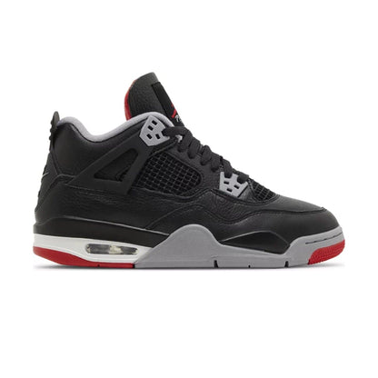 Air Jordan 4 Retro GS 'Bred Reimagined' — UK 13.5 | EU 32 | US 1Y — Side View