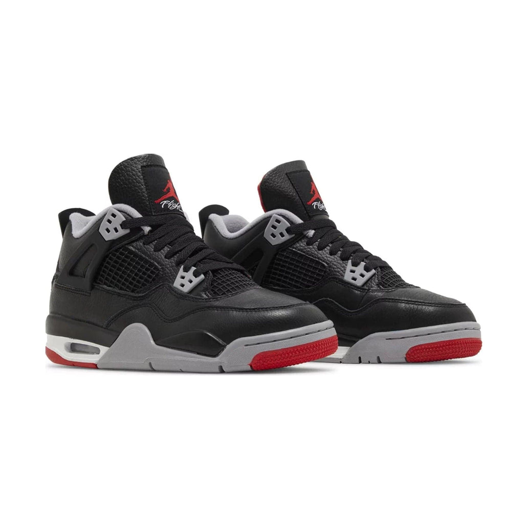 Air Jordan 4 Retro GS 'Bred Reimagined' — UK 13.5 | EU 32 | US 1Y — Back View