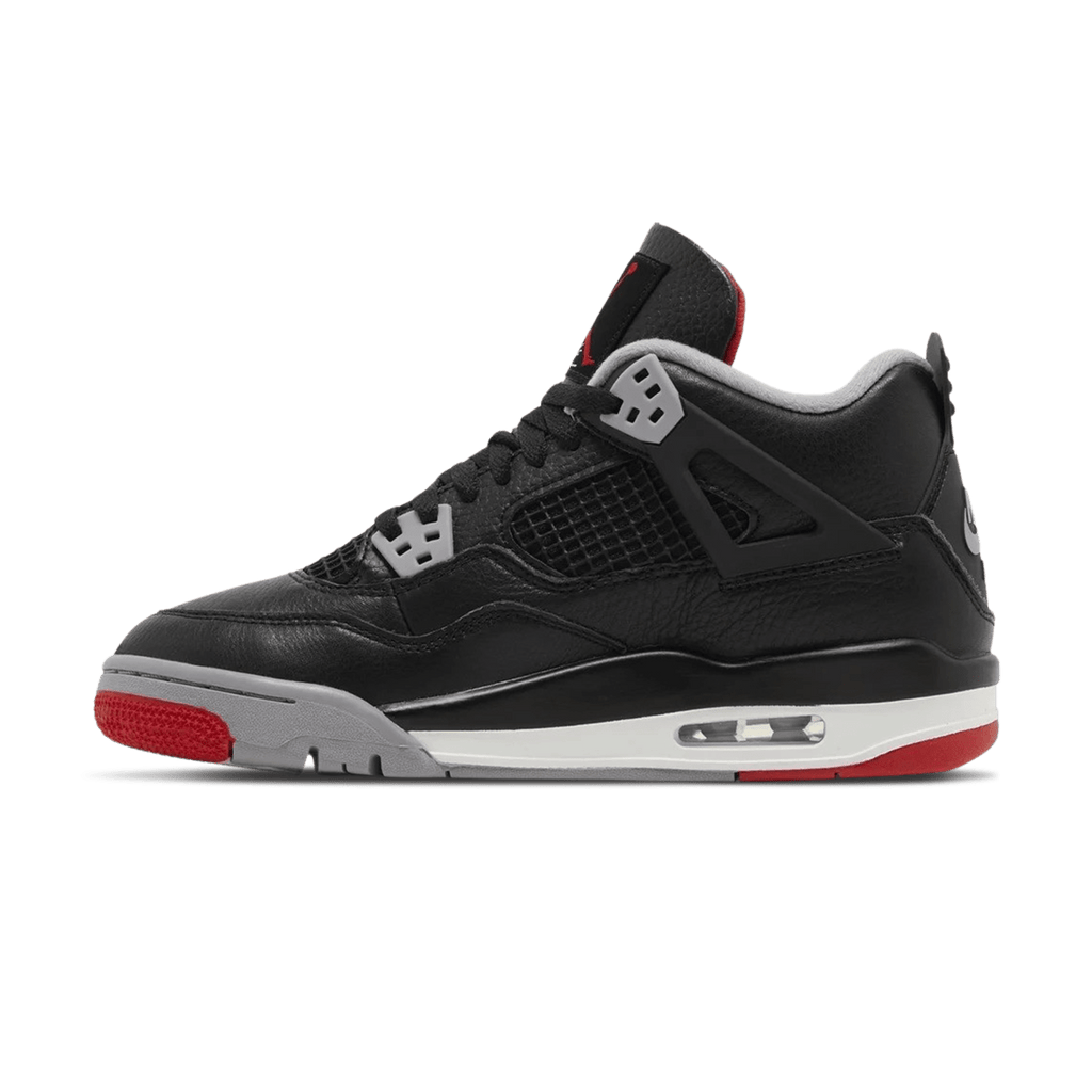 Air Jordan 4 Retro GS 'Bred Reimagined' — UK 13.5 | EU 32 | US 1Y — Front View