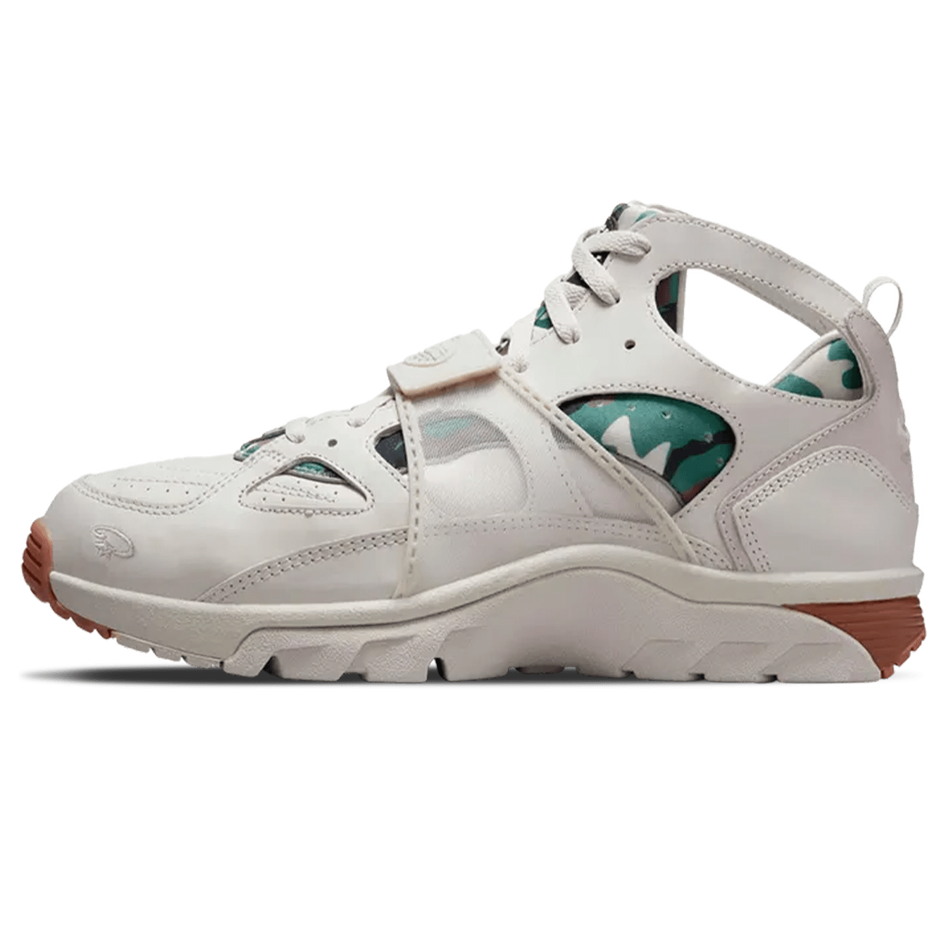 Corteiz x Nike Air Trainer Huarache 'Light Bone' — UK 3 | EU 35.5 | US 3.5 — Front View