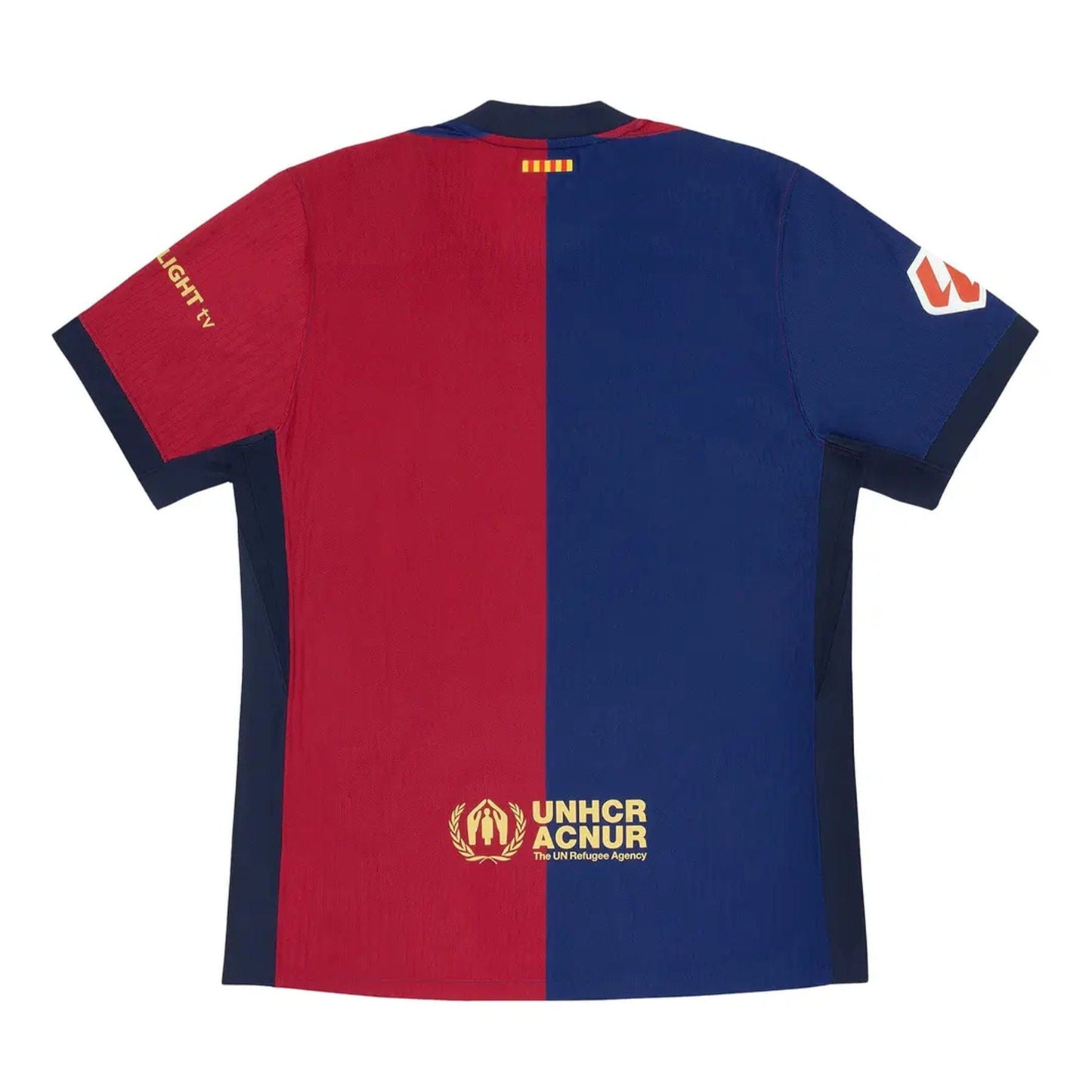 Nike FC Barcelona x Cactus Jack 2024/25 Match Home Jersey 'Red/Blue' — XXS — Side View