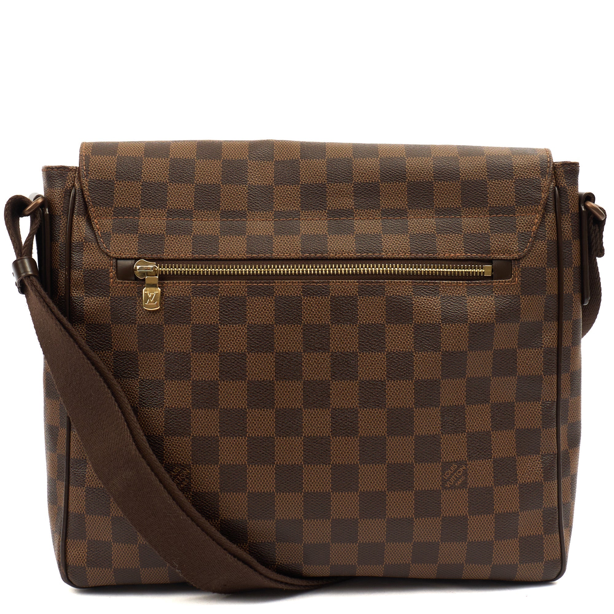 Louis Vuitton Cross Body District GM in Damier, Canvas — Top View