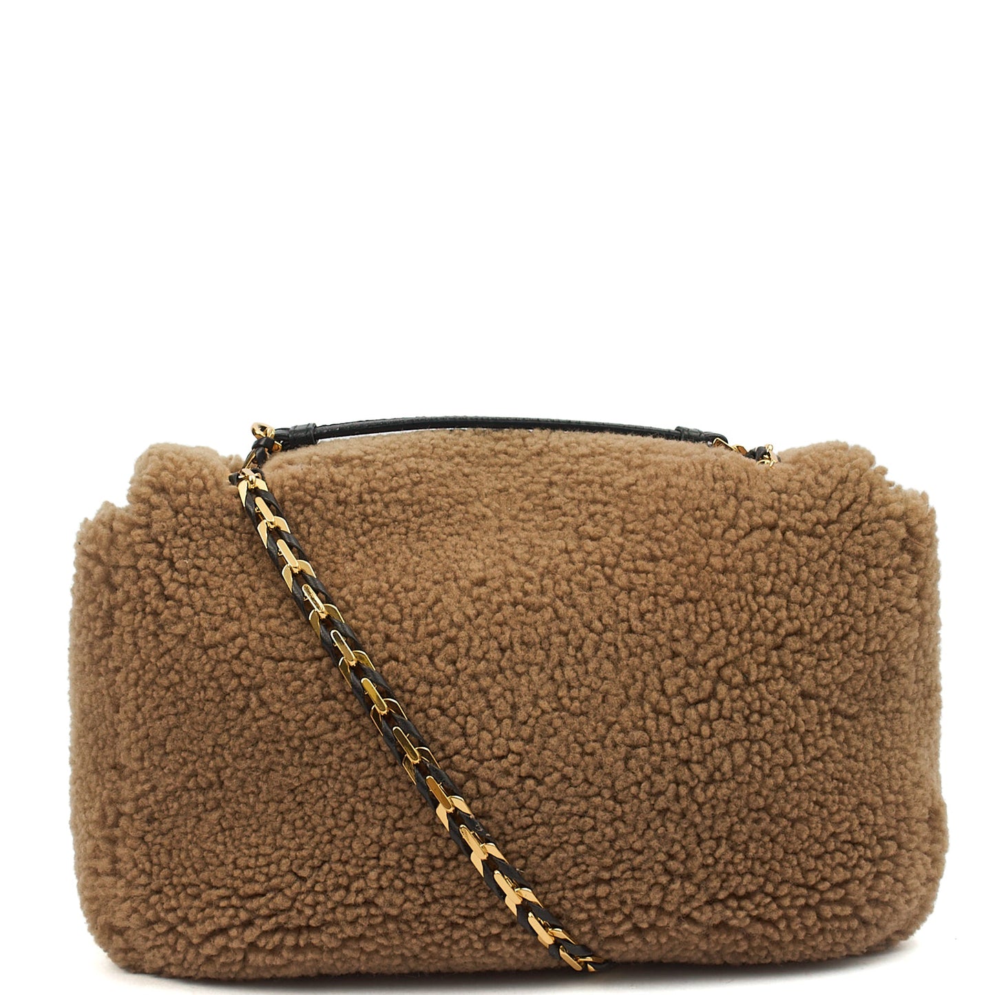 Fendi Cross Body Baguette in Neutral, Other — Back View