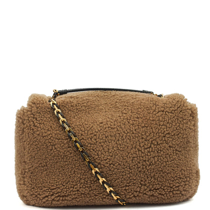 Fendi Cross Body Baguette in Neutral, Other — Back View