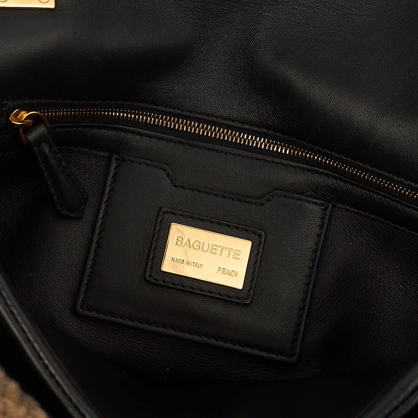 Fendi Cross Body Baguette in Neutral, Other — Alternate View 8