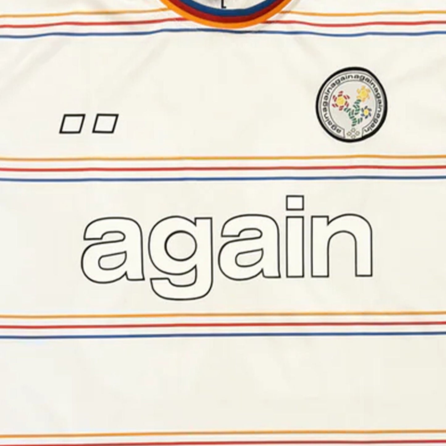 Fred Again FC Football Shirt 'White' — XXS — Side View