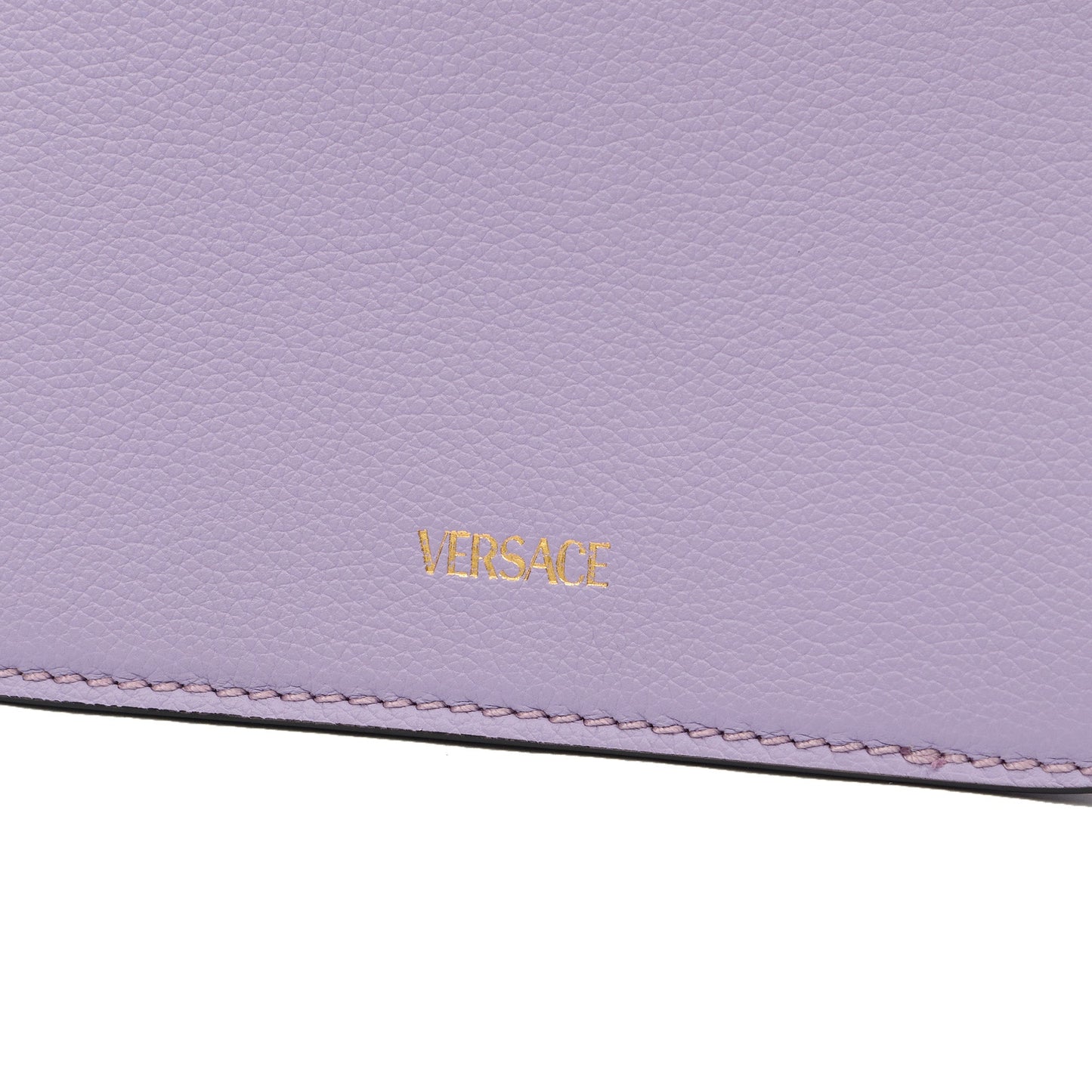 Versace Cross Body Shoulder Bag in Purple, Leather — Alternate View 7