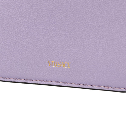 Versace Cross Body Shoulder Bag in Purple, Leather — Alternate View 7