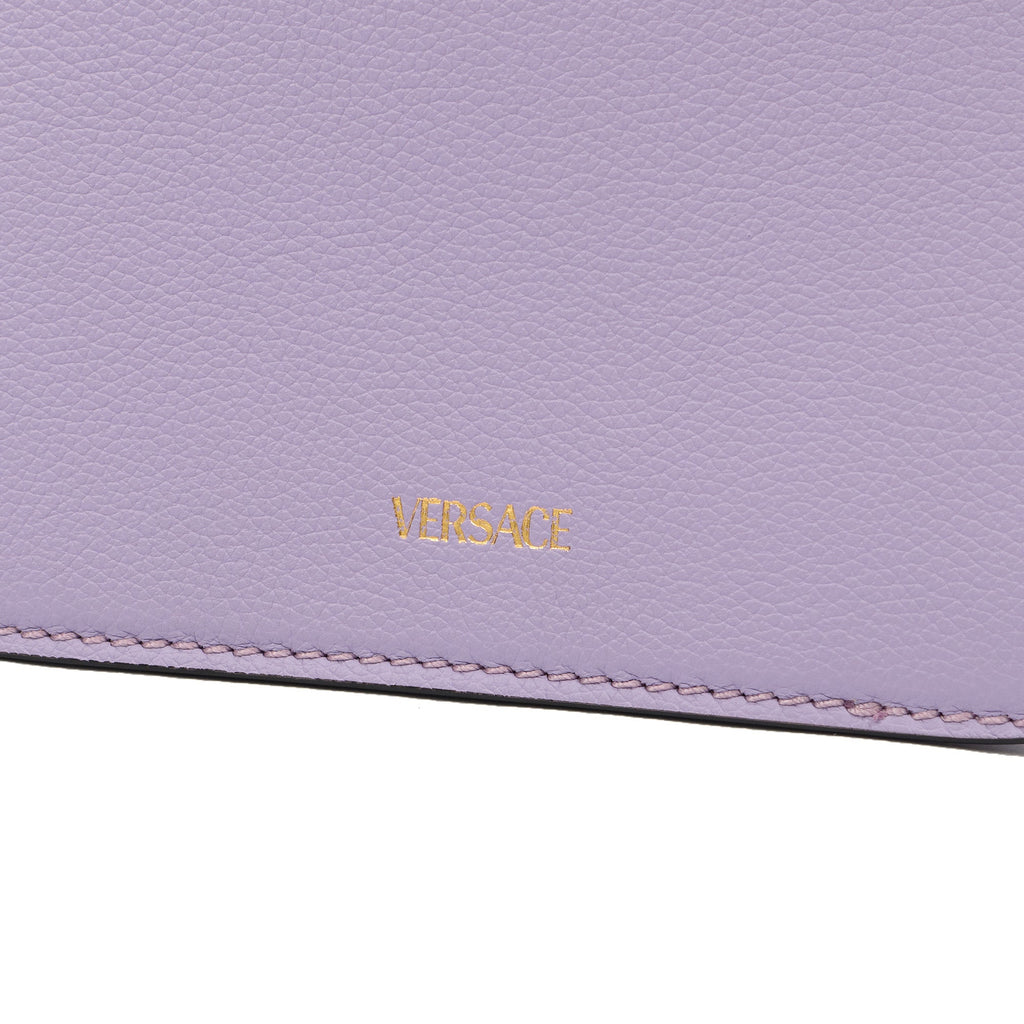 Versace Cross Body Shoulder Bag in Purple, Leather — Alternate View 15