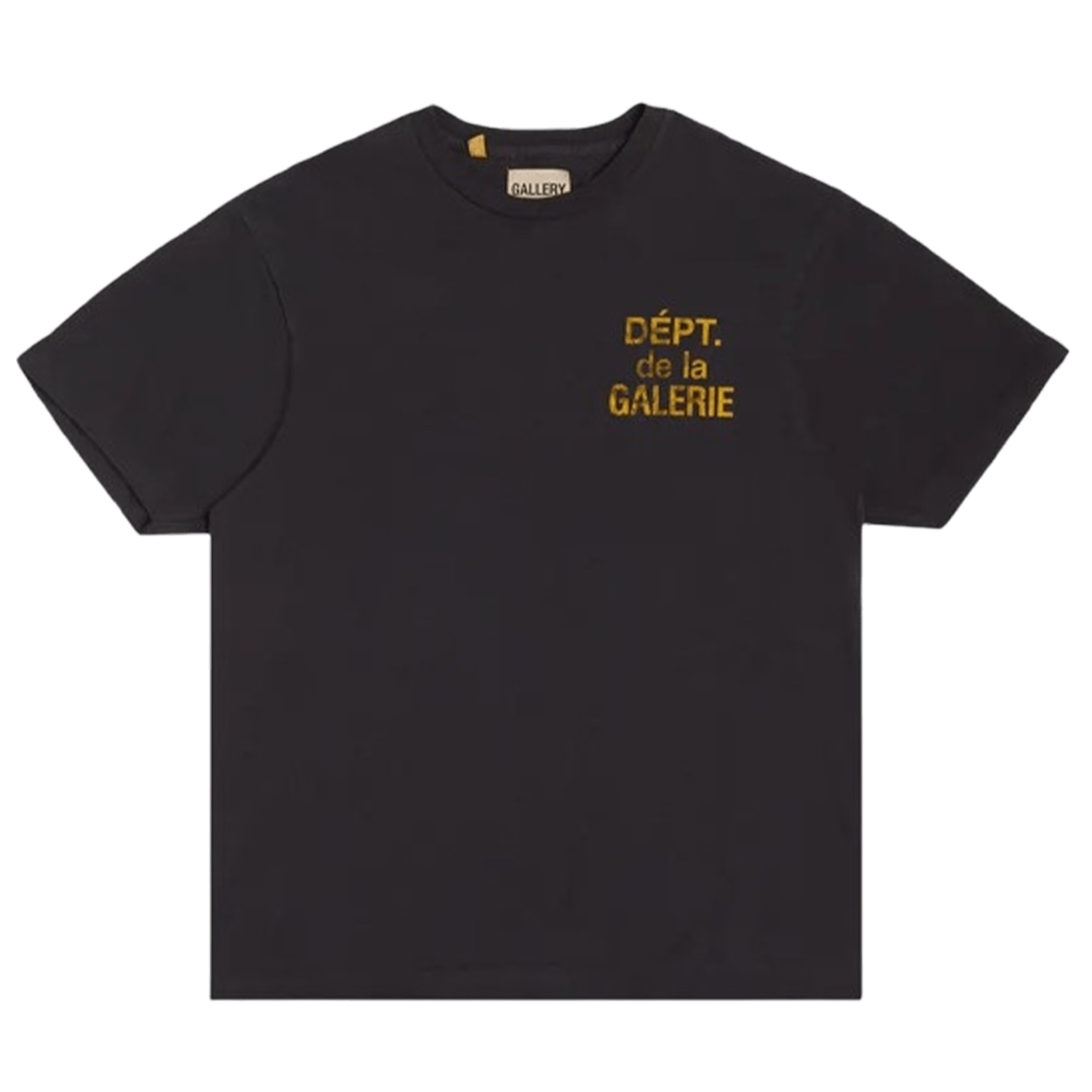 Gallery Dept. French Tee 'Washed Black' — XXS — Front View