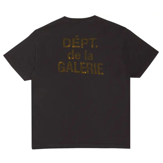 Gallery Dept. French Tee 'Washed Black' — XXS — Side View