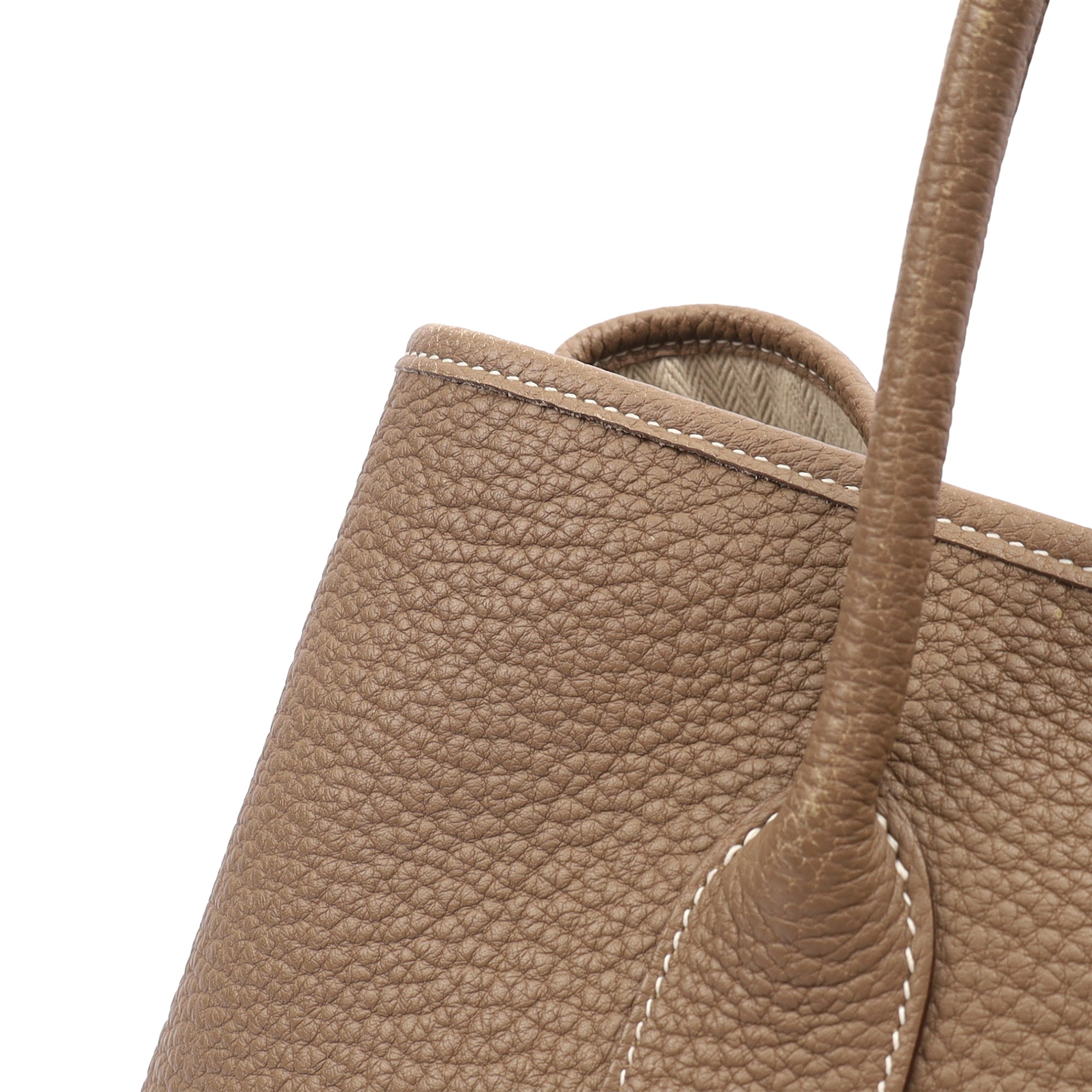 Hermes Garden Party 36 in Etoupe, Negonda Leather — Alternate View 8