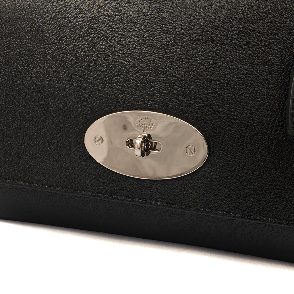 Mulberry Cross Body Lily - Large in Black, Leather — Lifestyle View