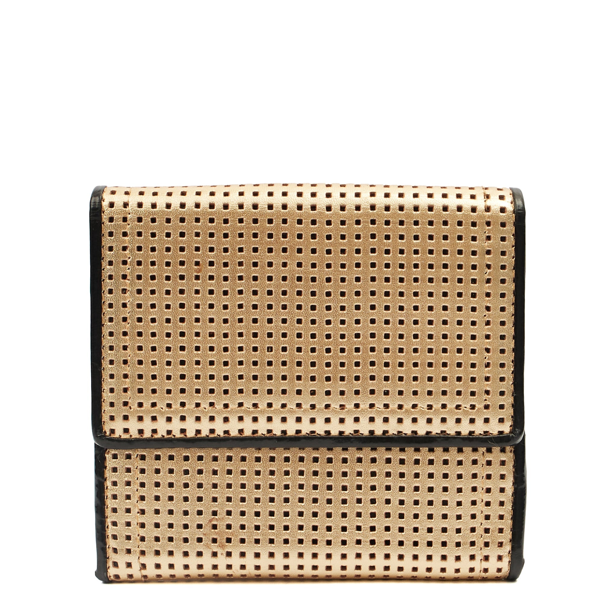 Fendi Wallet B Bag in Metallic, Leather — Alternate View 10